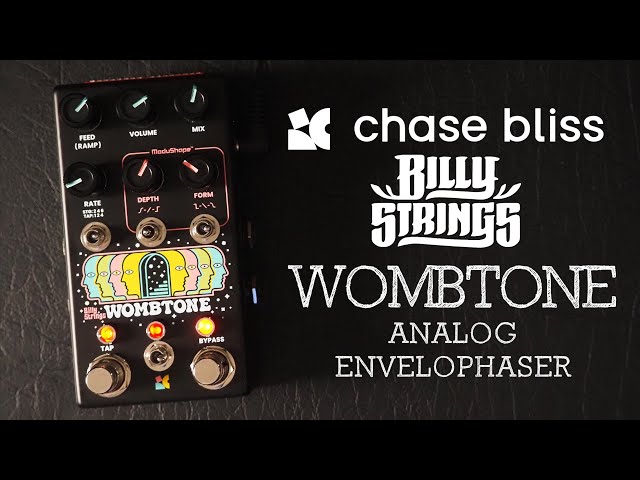 Chase Bliss Billy Strings Wombtone Analog EnveloPhaser - YouTube