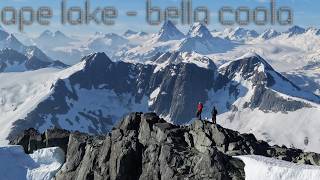 Four days backpacking to an Explosive Lake - Ape Lake / Bella Coola