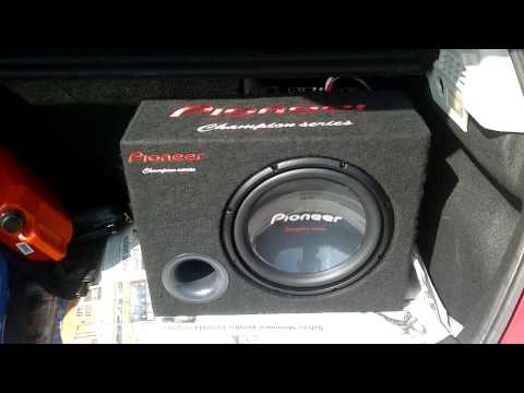 pioneer 1400 watt subwoofer price