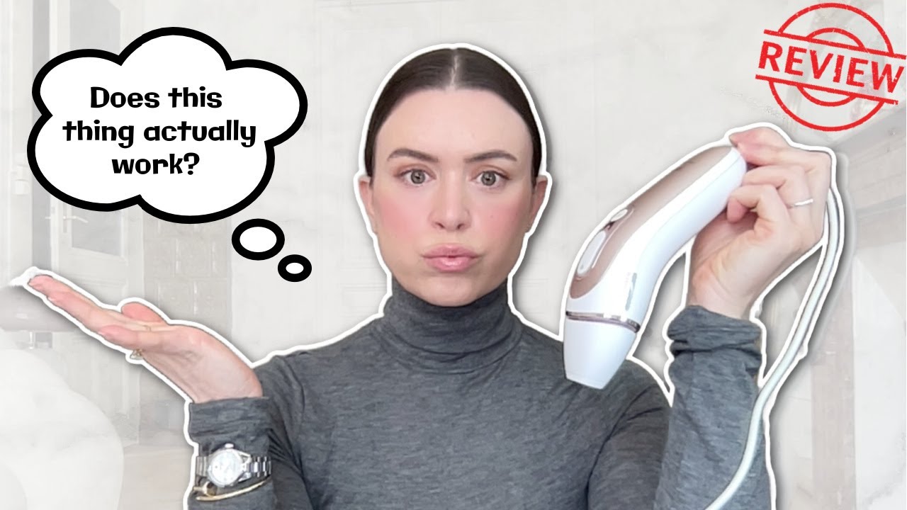 Braun IPL Hair Removal Skin i-Expert System Review // BEST at home laser hair removal device