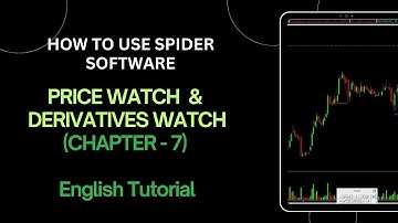 PRICE WATCH & DERIVATIVE WATCH | IRIS PLUS | SPIDER SOFTWARE | TECHNICALS | ENGLISH