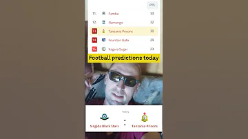 Football Predictions Today Singida Black Stars Vs Tanzania Prisons Tanzania Footballpredictions 