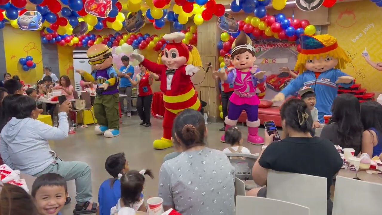 Birthday party @ Jollibee 