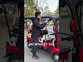 M8 disc brakes offer fast braking response. #MinibusElectricVehicle #ElectricFourWheels