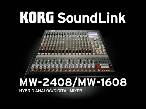 K Mw 2408 24 Channel Hybrid Mixer Sweetwater