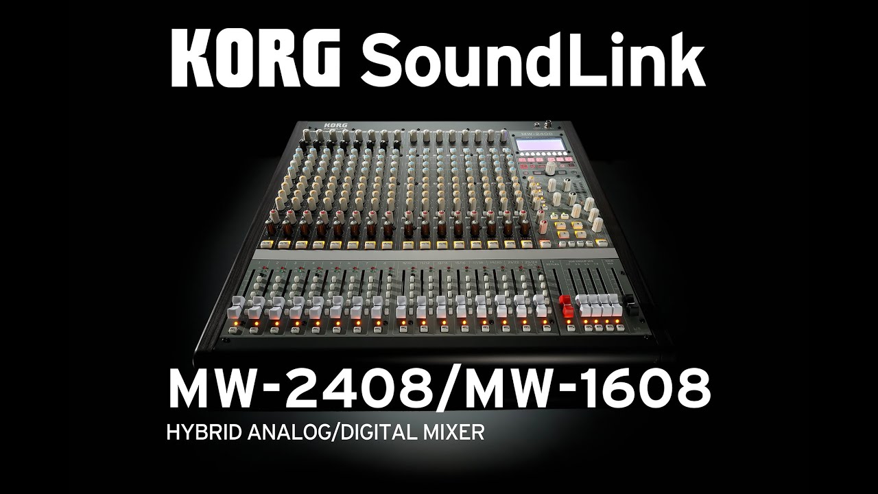 Soundlink MW2408/1608 overview True Hybrid Mixers! YouTube