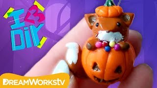 Jack-o-lantern Charm | I ❤ DIY