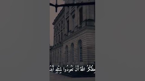 " و تحسبونه هينا وهو عند الله عظيم " تلاوة خاشعة للشيخ ماهر المعيقلي 🩶🤍