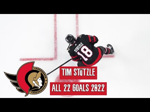 Tim Stützle (#18) ALL 22 GOALS 2022