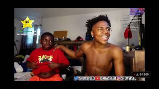 Ishowspeed Made His Little Brother Do The Hot Chip Challenge...