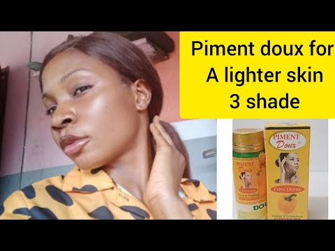 How to promix your piment doux for 3 times lighter your shade (DIY) #pimentdoux