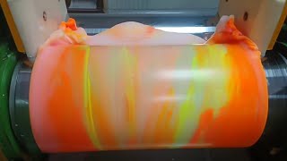 Silicone rubber color mixing | Oddly satisfying silicone color mixing