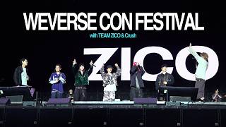 Team ZICO Crush ASSEMBLE 2026 Weverse Con Festival Behind the scenes