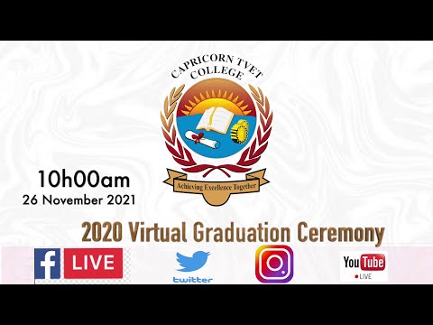 2020 Capricorn TVET Graduation Ceremony