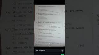 ICSE class 9,Previous year question paper of History