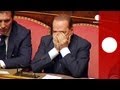 Video: Berlusconi piange: fiducia al Governo ma fra le lacrime