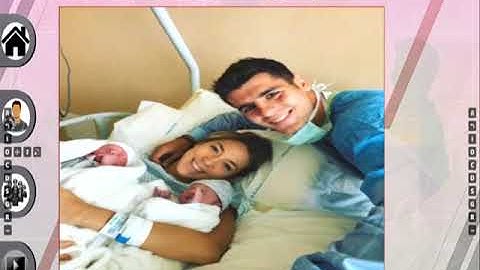 ALVARO MORATA AND HIS TWINS