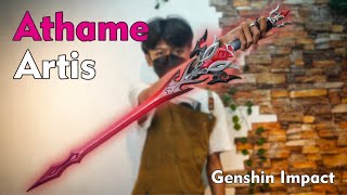 Forging Durin s Legendary Sword Athame Artis from Genshin Impact