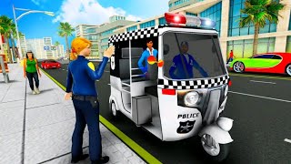 Tuk Tuk rickshaw simulator 3d game| policeman autorickshwa driver| game 2022|@Mr.Indian Game player screenshot 5