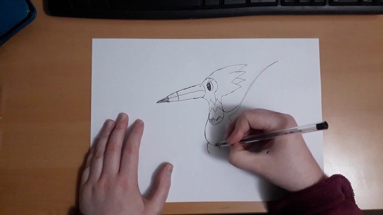 Pookédex entry 016 - Trumbeak (National Pokédex 732)