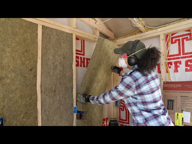 How to Insulate a Shed - Thrift Diving class=