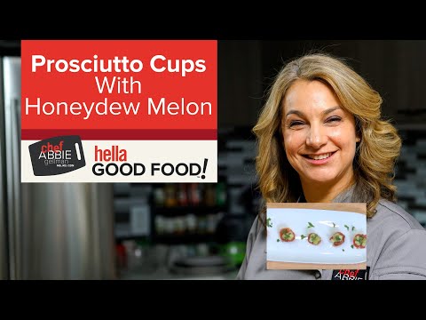 Prosciutto Cups with Honeydew Melon Appetizer | Muffin Tin Recipes