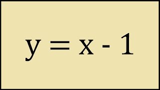 How To Graph Y X 1 Youtube