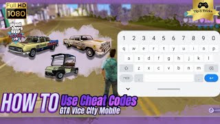 How to Use Cheat Codes in GTA Vice City Mobile | Enable Cheat Codes in GTA Vice City Mobile screenshot 1