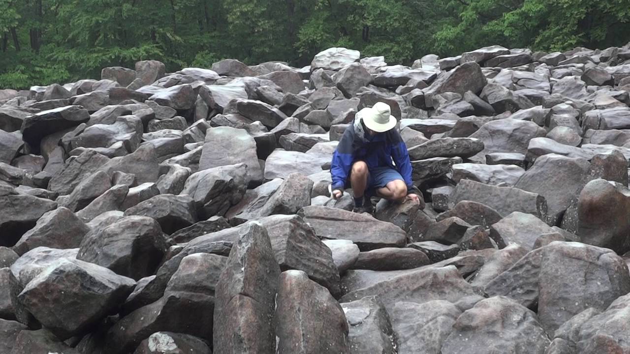 Ringing Rocks County Park-1 - YouTube