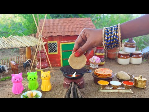 Miniature Paneer Paratha + Red Chutney | Paratha Recipe | Mini Foodkey