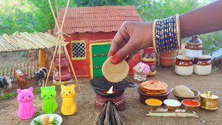 Miniature Paneer Paratha + Red Chutney | Paratha Recipe | Mini Foodkey