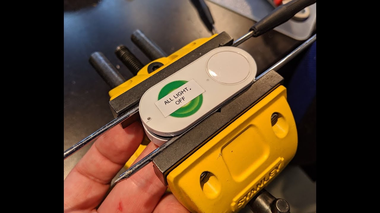 How to Open a Amazon Dash Button Without Damaging it - GEN 2 - YouTube