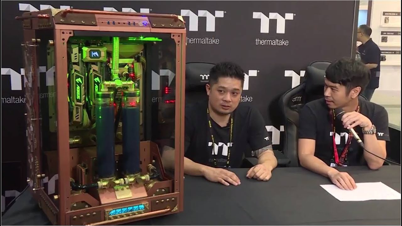 Computex 2017 Thermaltake Modder Interview - Ronnie Hara