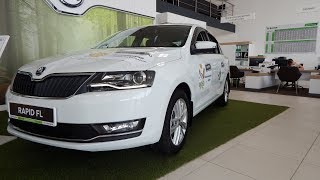 Обновленный SKODA RAPID FL 2018-го модельного года : Что нового ?