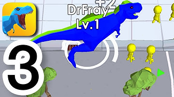 Dinosaur Rampage - Gameplay All Levels #3 | (iOS, Android)