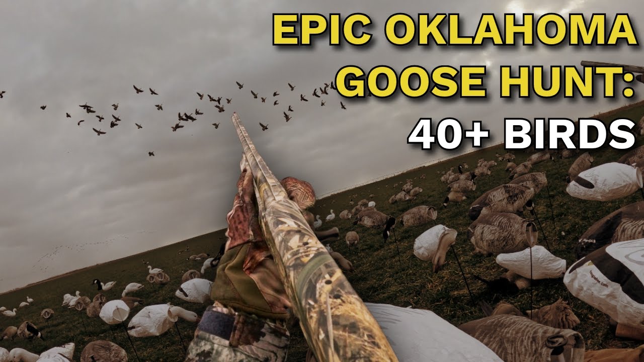Эпическая охота на гусей в Оклахоме | 42 птицы в носках | Полевая охота с компанией RedBeards Wat...