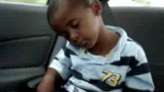 Kid Sleepy In The Car