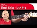 3 Blues Licks in the Style of BB King - Lick # 3