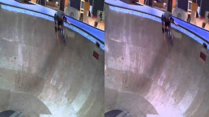 Skating the Bowl at " THE FACTORY "