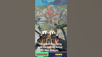 War Robots. HARASSER HAWK. 😎 #Shorts #Funny #WarRobots #WR #RaviPrimeGaming #RPG #HawkHornetMagnetar
