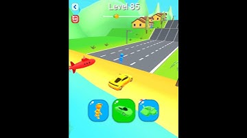 Shape-shifting Funny Race All Levels Gameplay Walkthrough Master Level #85 BeamNG.drive #Shorts