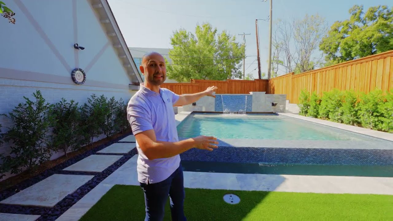 PROJECT WALK THROUGH of our latest high-end pool build in Highland Park/Dallas, Texas!