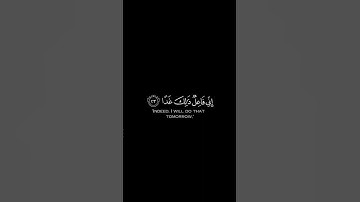 كرومات قرآن - سورة الكهف آية 23 - القارئ محمد هشام.