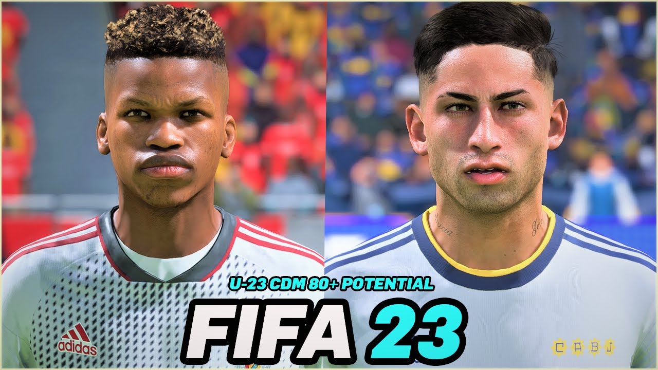 FIFA 23 BEST YOUNG CDM (U23) 80+ POTENTIAL WITH REAL FACES YouTube
