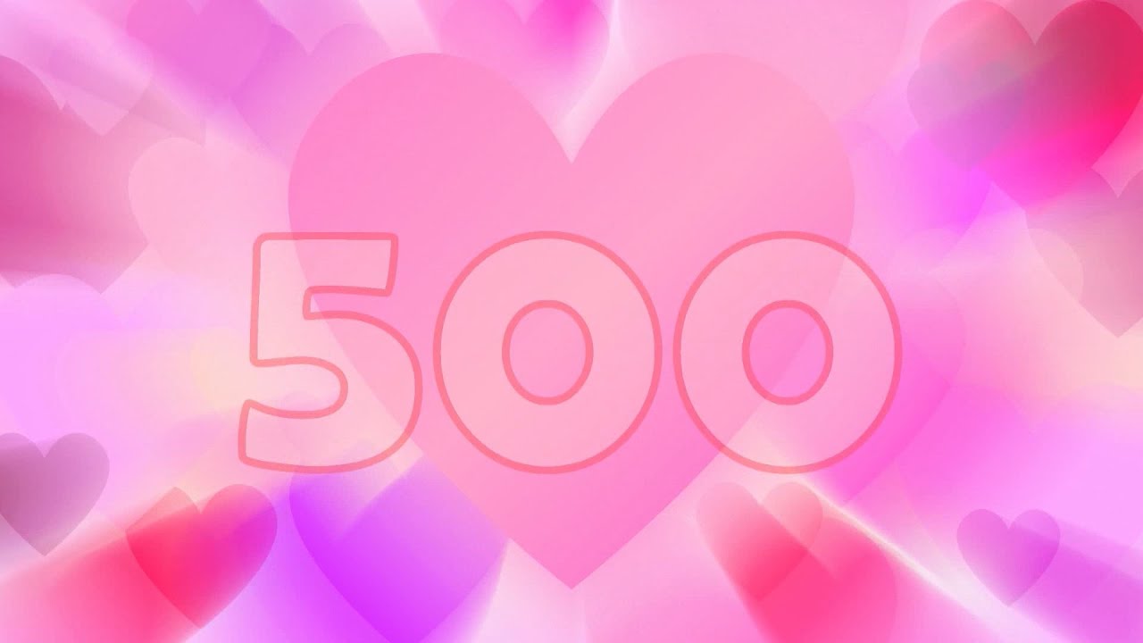 500 Second Hearts Countdown - YouTube