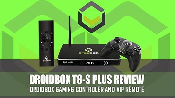 DroidBox T8S Plus - VIP Plus Remote - Gaming Controler  Review