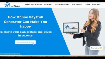 How to create Proof of Income | online pay stub generator