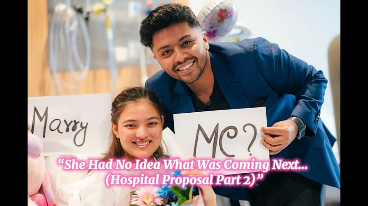 “She Had No Idea What Was Coming Next… (Hospital Proposal Part 2)”