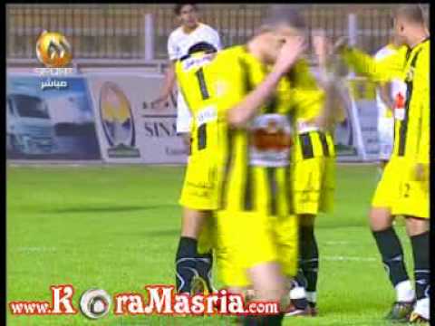 هدف التعادل للمقاولين رامي ربيع الاسماعيلي والمقاولين 