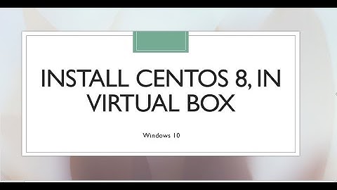 step by step Centos installation